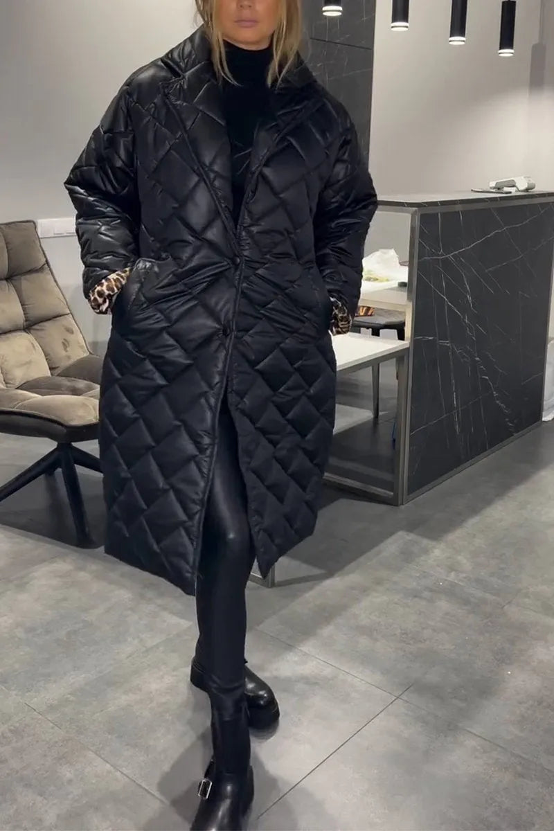 STAYCEE - DIAMOND STITCH CHANGEABLE COAT