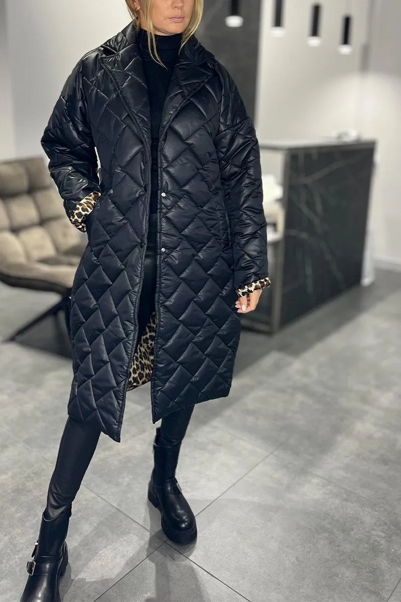 STAYCEE - DIAMOND STITCH CHANGEABLE COAT