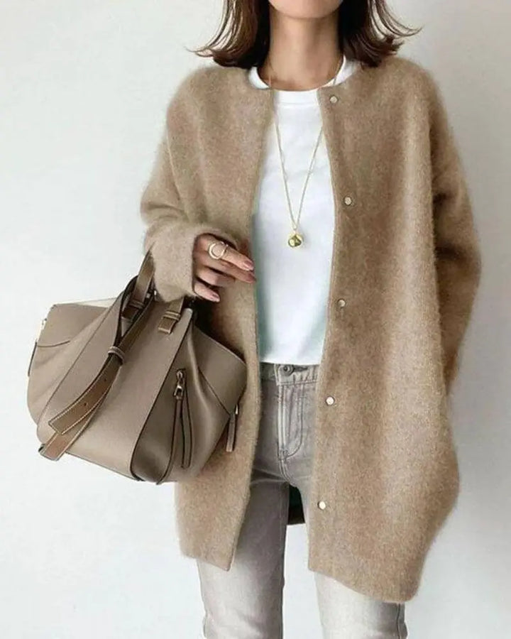 Kath | Wool and Mohair Cardigan for Women