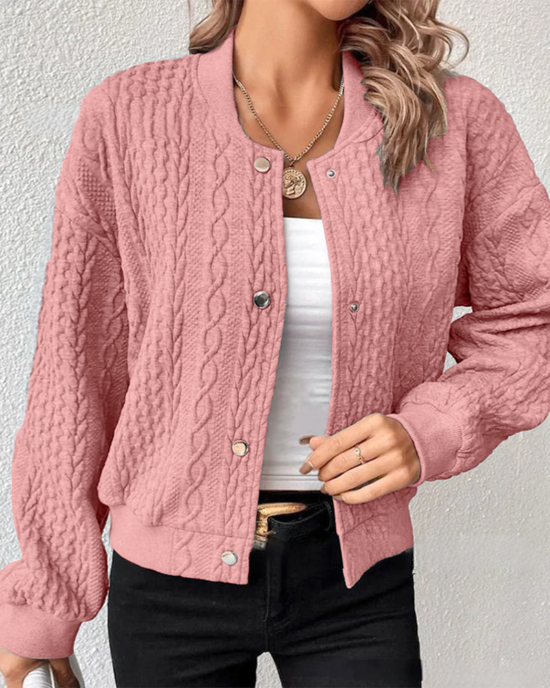 ELOISE - CHIC BUTTON DETAIL CARDI