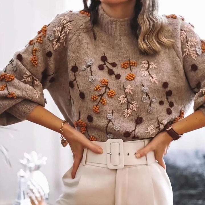 Lely | Comfortable Sweater for Women Autumn Print