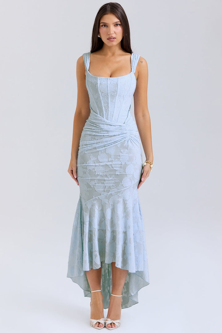 WANWAN - BLOSSOM PRINT MAXI GOWN