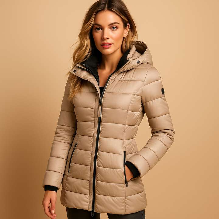 BELLIE - WARM PUFFY QUILTED COAT