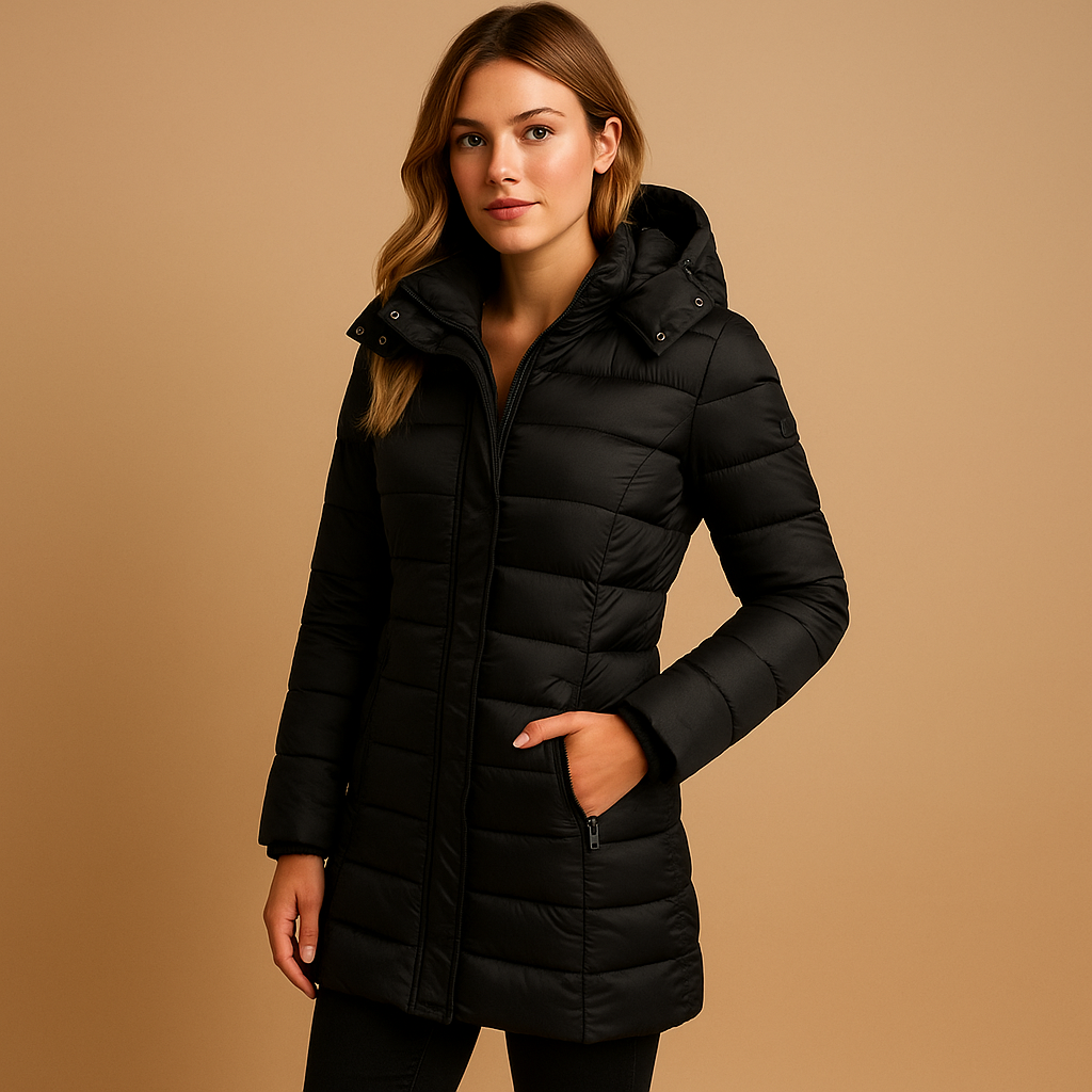 BELLIE - WARM PUFFY QUILTED COAT