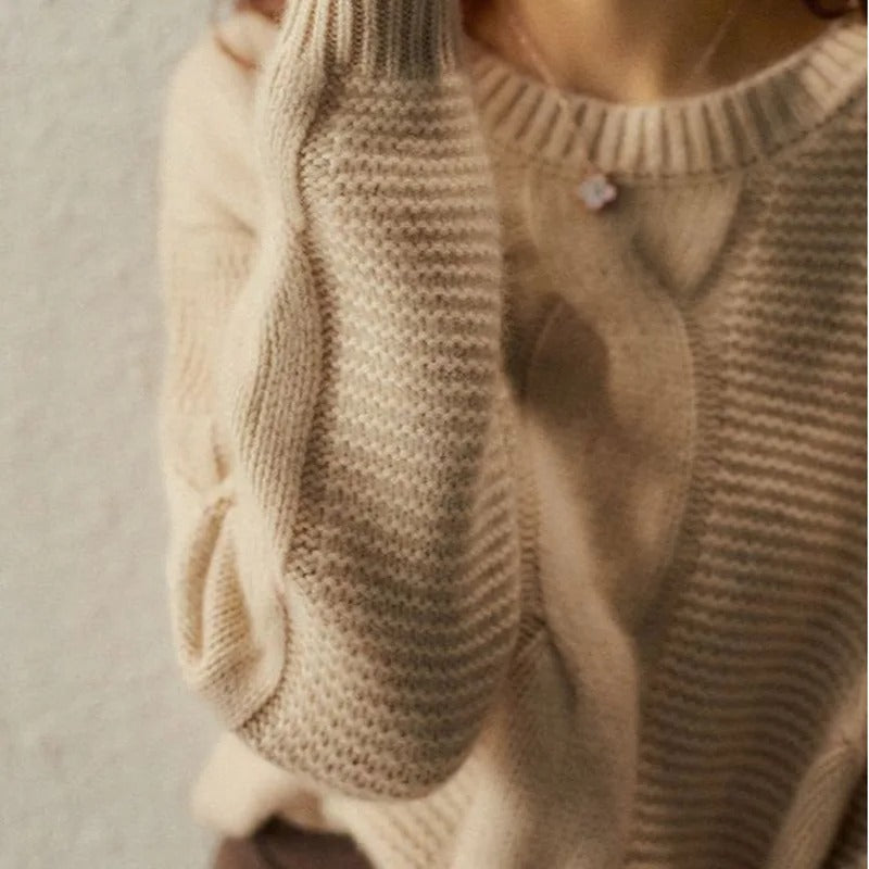 Murcia | Hand Knit Cotton Sweater