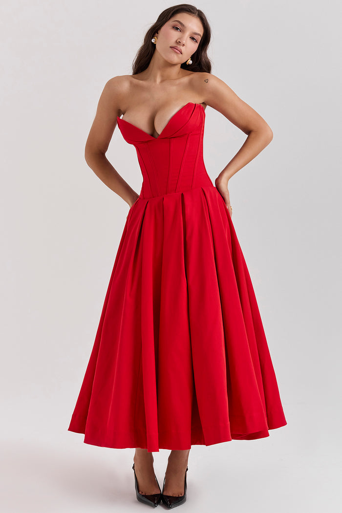 BETHY - CLASSIC BLACK PARTY DRESS