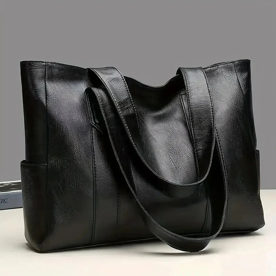 Xanthe - Classic Large Capacity Vegan Tote Bag