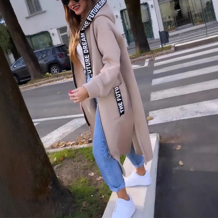 CLAUDETTE - URBAN HORIZON HOODED TUNIC