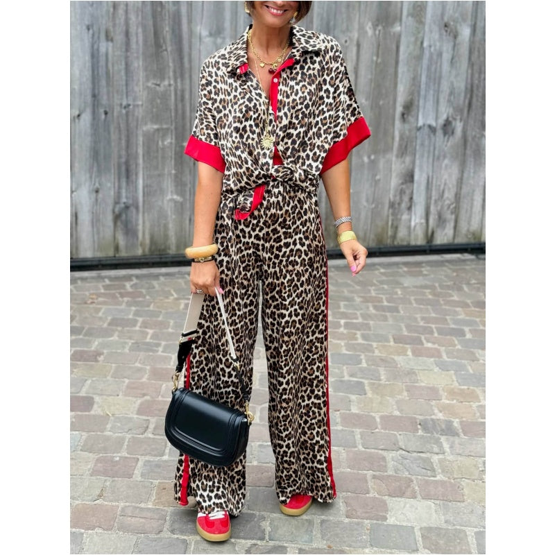 LILI - LUXURY LEOPARD OUTFIT SET