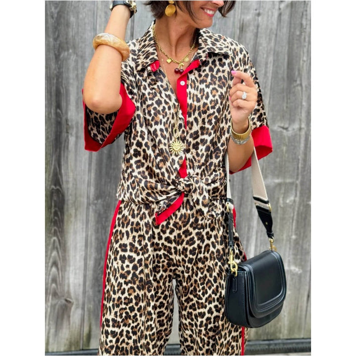 LILI - LUXURY LEOPARD OUTFIT SET