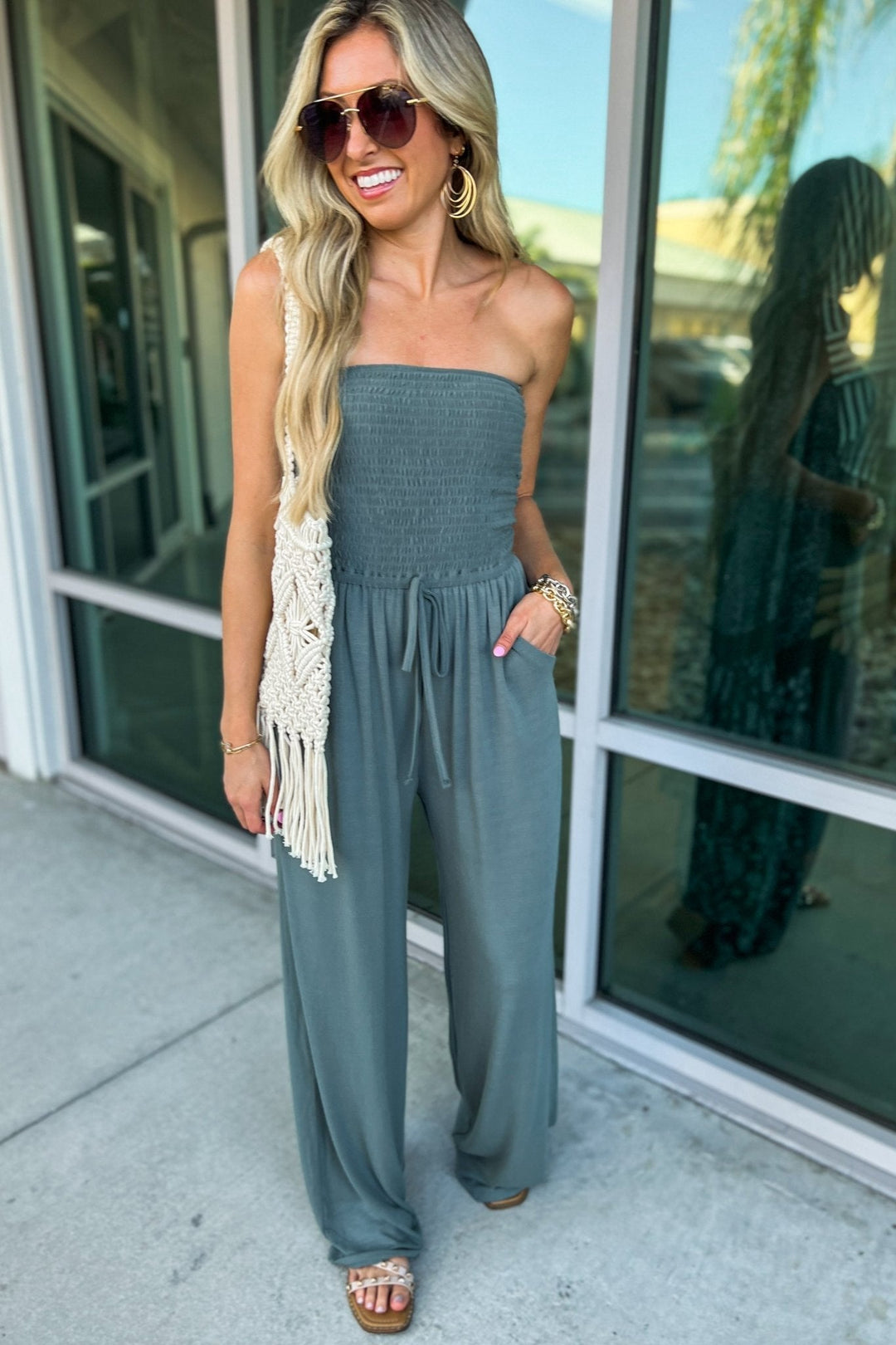 NIKKI - CHIC OFF-SHOULDER JUMPSUIT