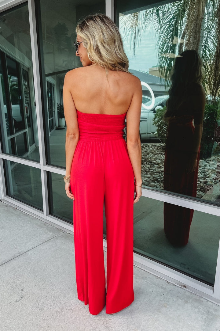 NIKKI - CHIC OFF-SHOULDER JUMPSUIT