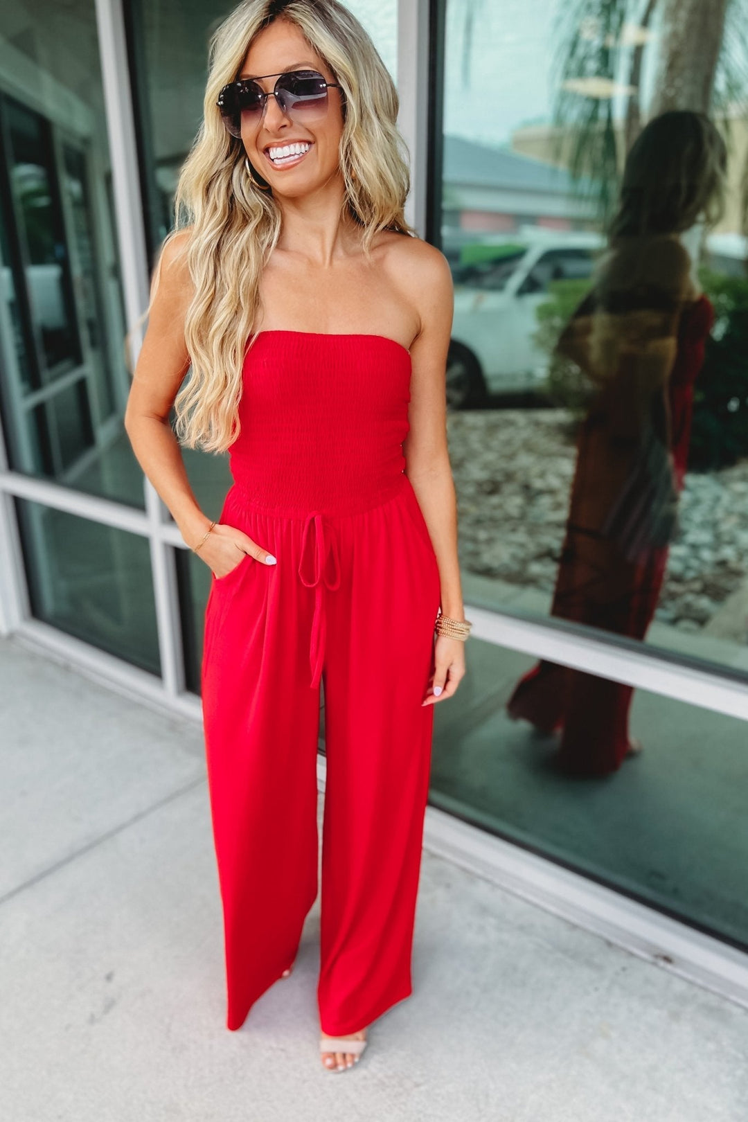 NIKKI - CHIC OFF-SHOULDER JUMPSUIT