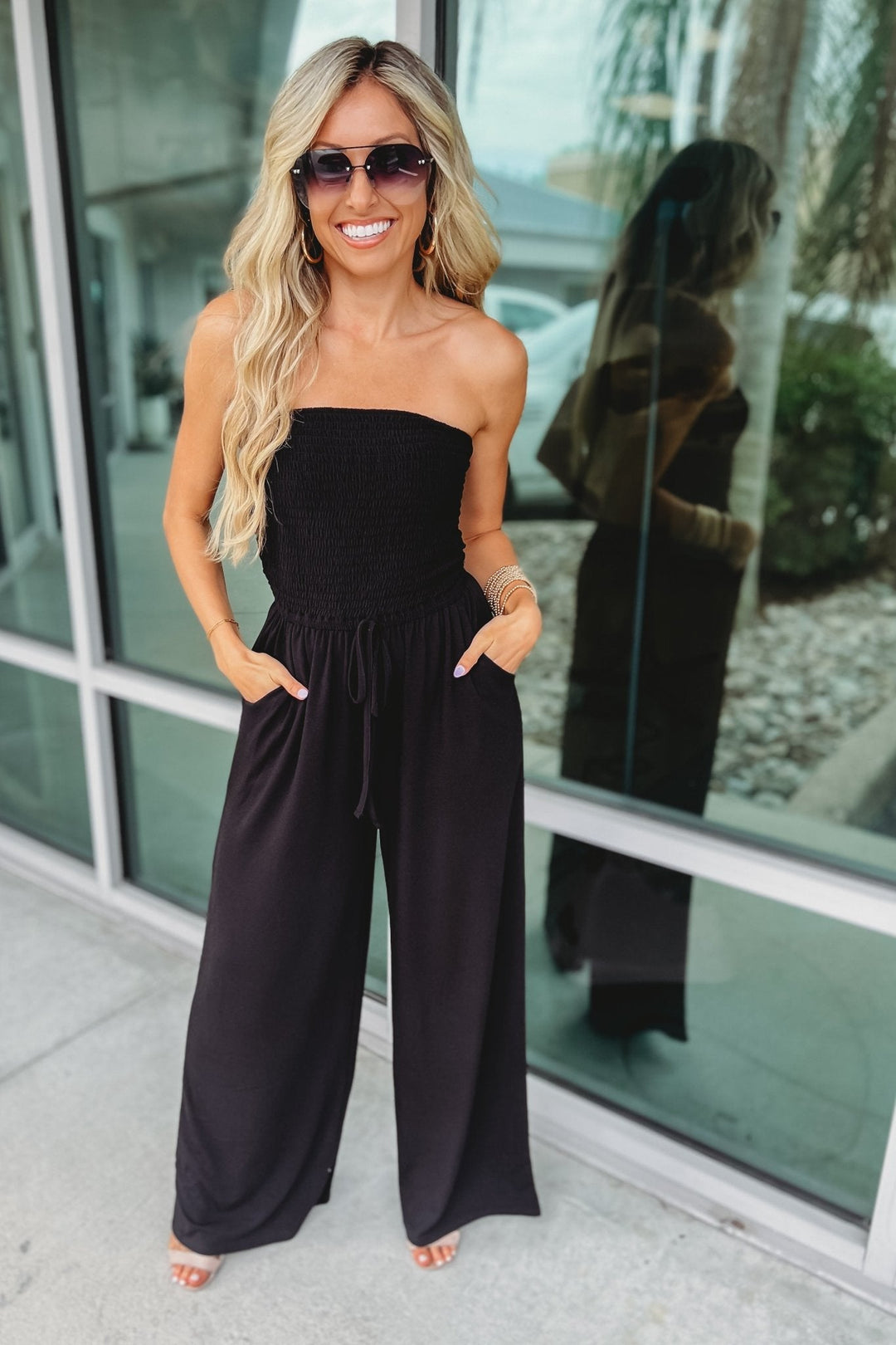 NIKKI - CHIC OFF-SHOULDER JUMPSUIT