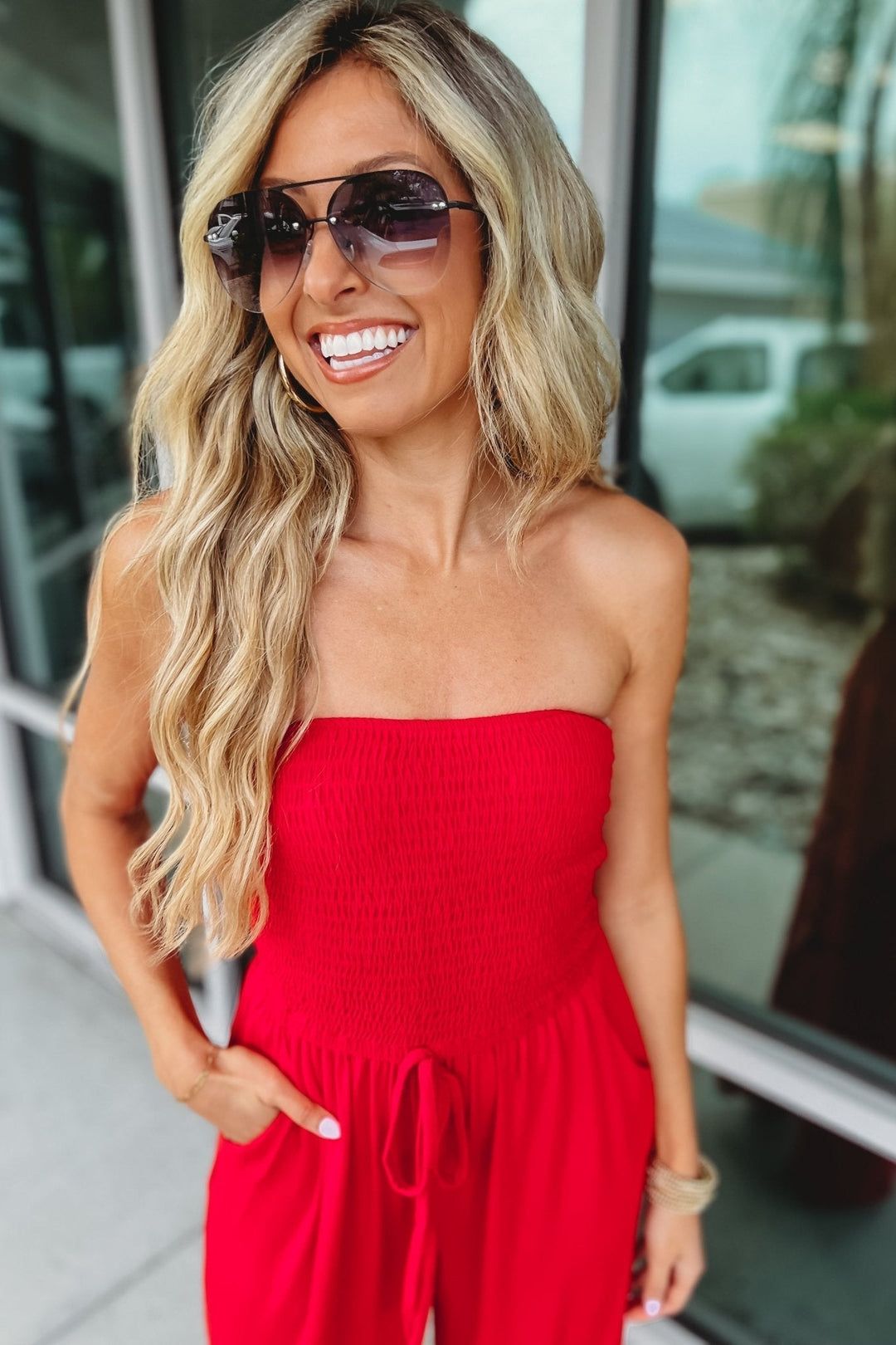 NIKKI - CHIC OFF-SHOULDER JUMPSUIT