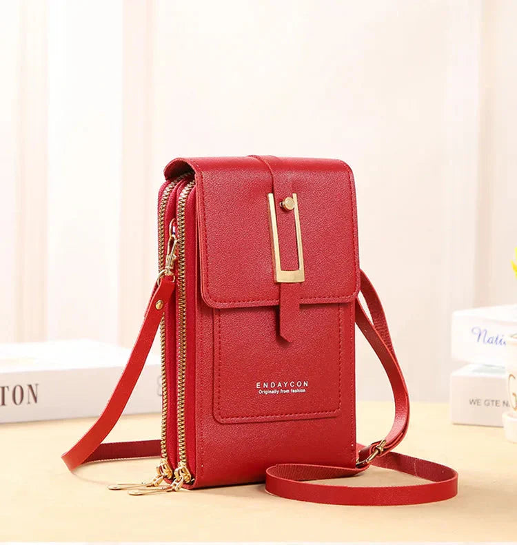 Afton - Touch Screen Cell Phone Shoulder Bag