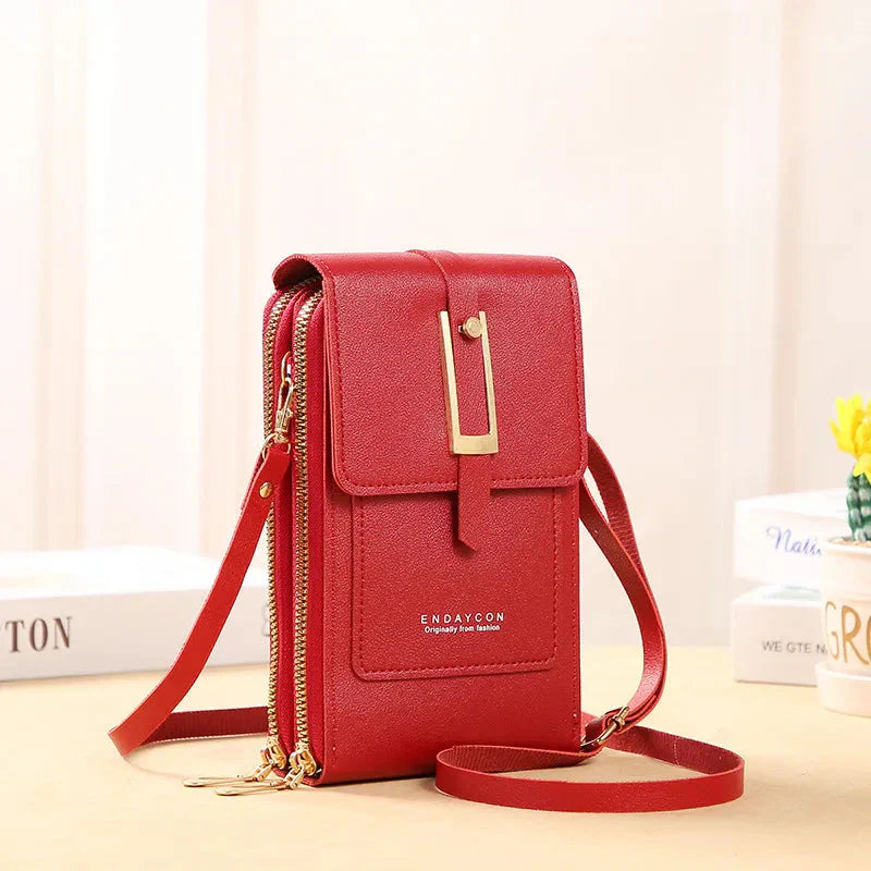 Afton - Touch Screen Cell Phone Shoulder Bag